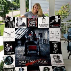 Sweeney Todd The Demon Barber Of Fleet Street Quilt Blanket