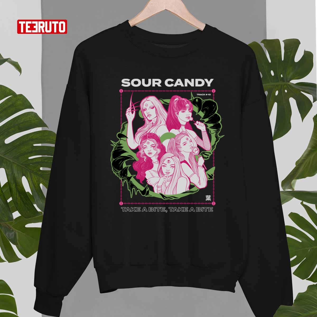 Take A Bite Take A Bite Sour Candy Unisex Sweatshirt