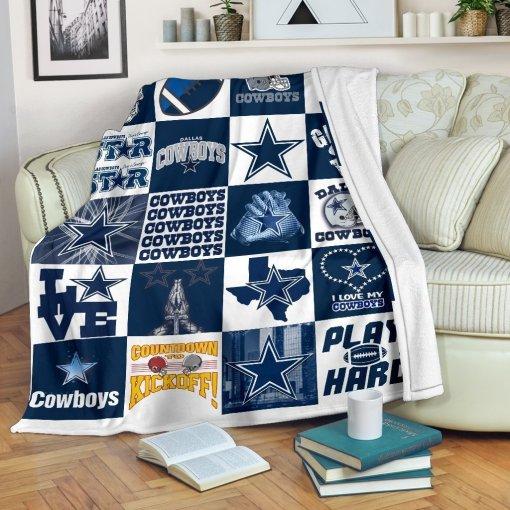 Team Dallas Cowboys Premium Blanket