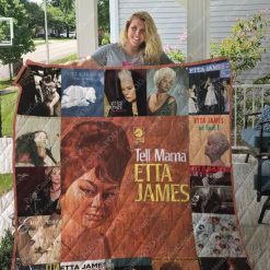 Tell Mama Etta James For Fans Collection  Quilt Blanket