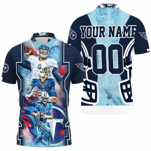 Tennessee Titans Super Bowl 2021 Afc South Champions Personalized Polo Shirt Model A8048 All Over Print Shirt 3d T-shirt