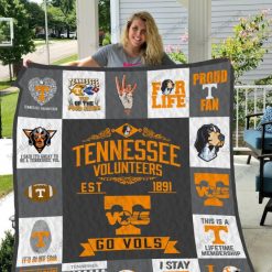 Tennessee Volunteers EST 1891 Go Vols Quilt Blanket