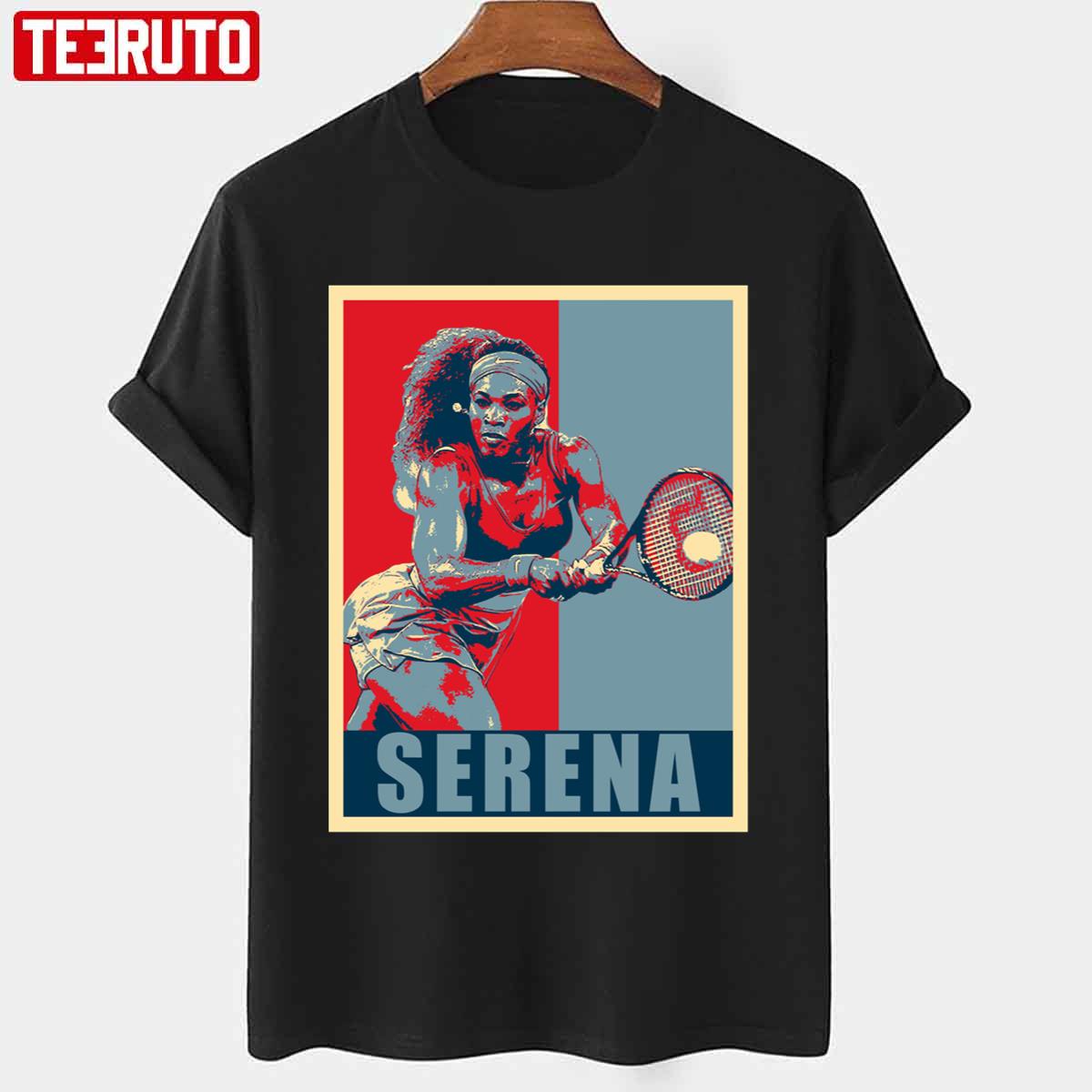 Tennis Player Serena Williams Hope Unisex T-shirt