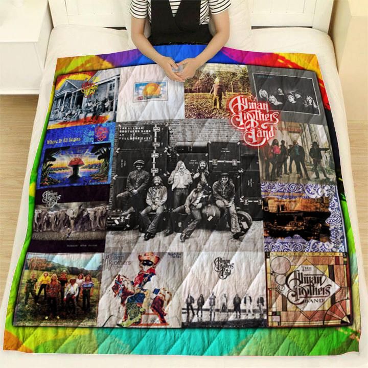 The Allman Brothers Albums Quilt Blanket