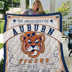 The Auburn Tigers Quilt Blanket LC58