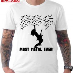 The Bat Most Metal Ever Eddie Stranger Things Unisex T-Shirt
