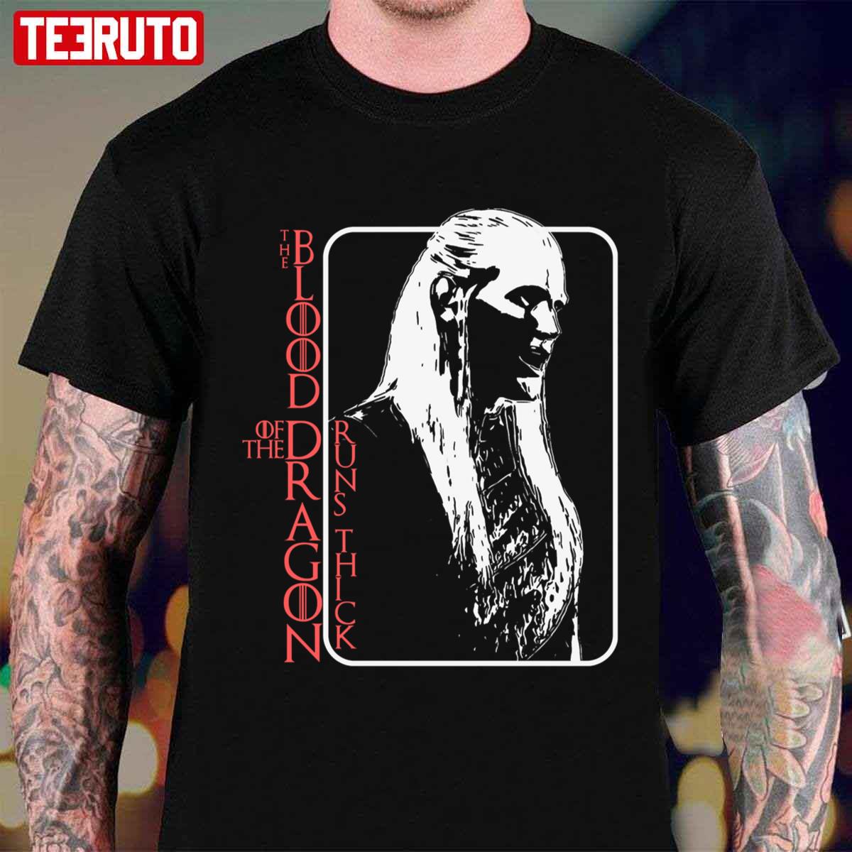 The Blood Of The Dragon Runs Thick Unisex T-shirt