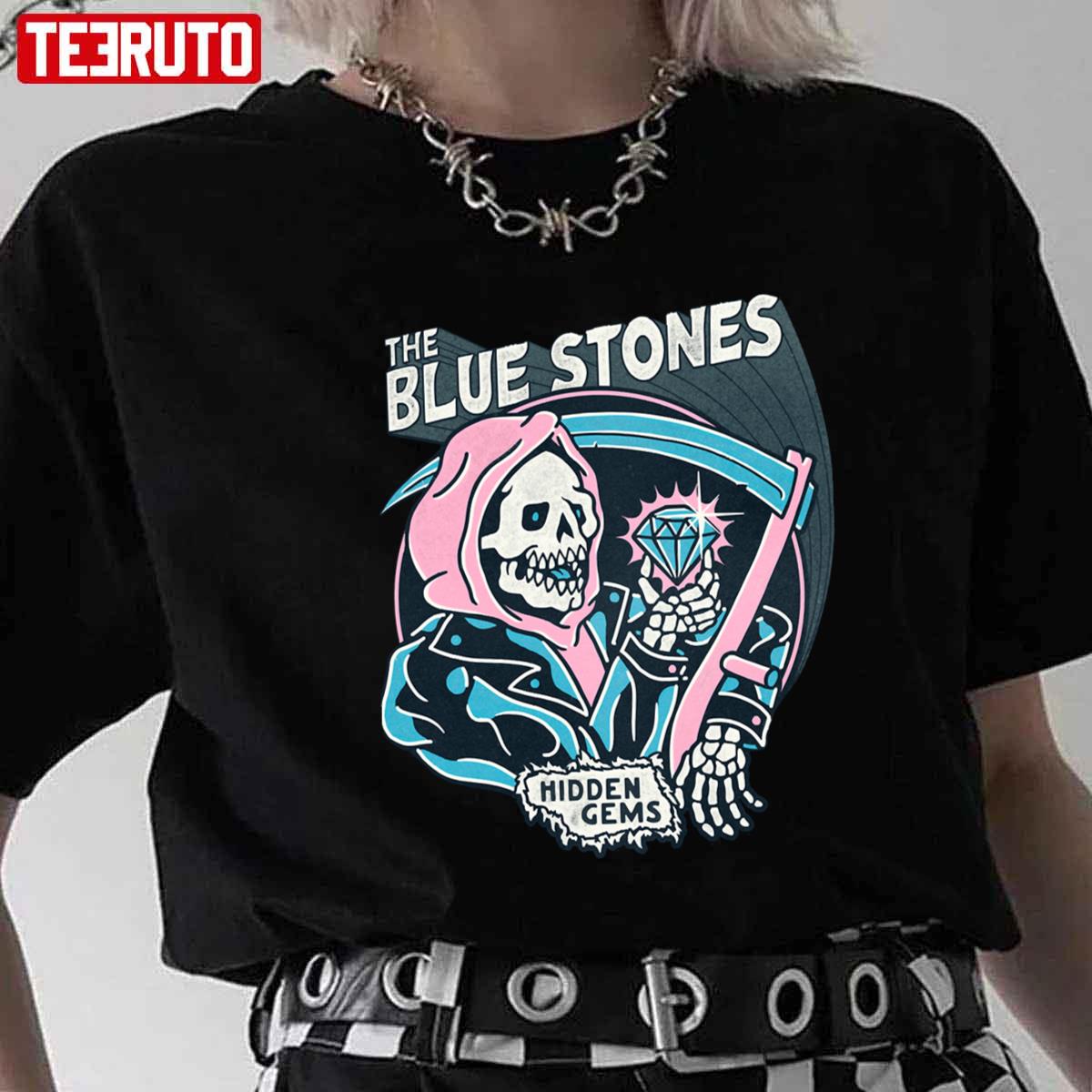 The Blue Stones Hidden Gems Logo Photographic Unisex T-Shirt