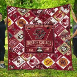The Boston College Eagles Quilt Blanket