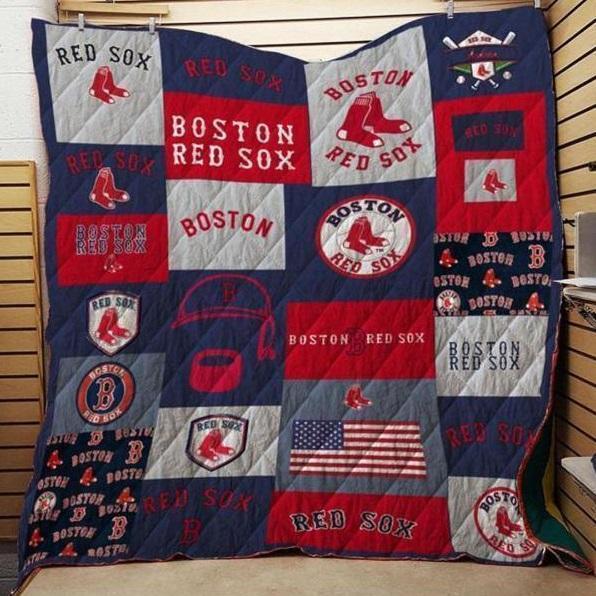 The Boston Red Sox Quilt Blanket