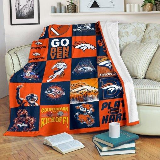 The Broncos Denver Broncos Premium Blanket