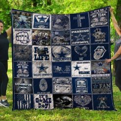 The Dallas Cowboys Quilt Blanket