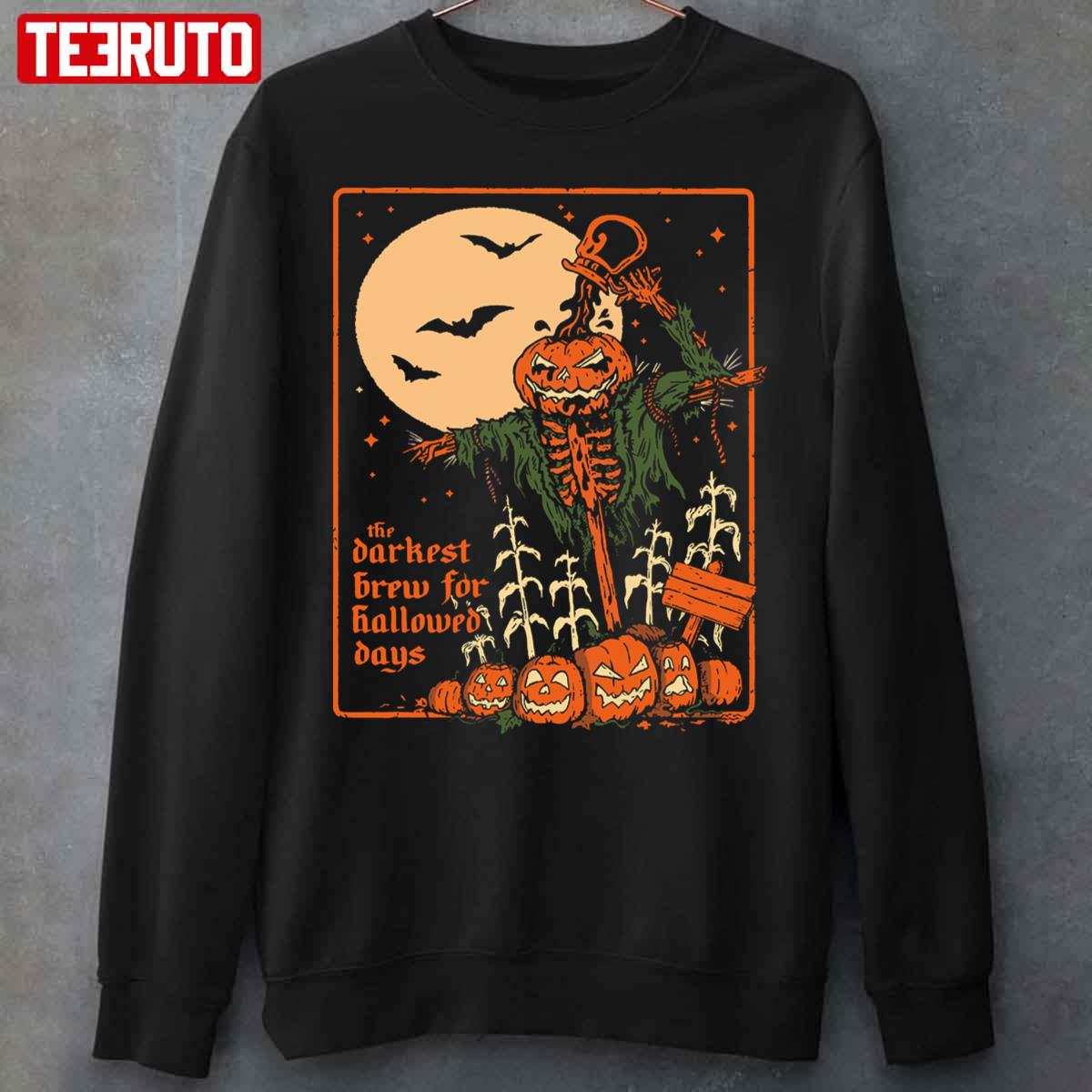 The Darkest Brew For Halloween Days Unisex Sweatshirt