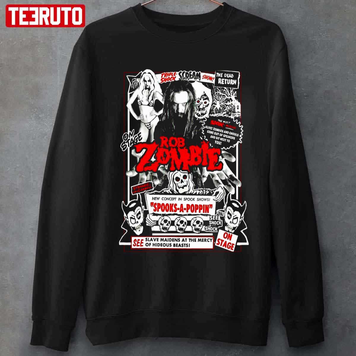 The Dead Return Vintage Rob Zombie Band Art Unisex T-Shirt - Teeruto