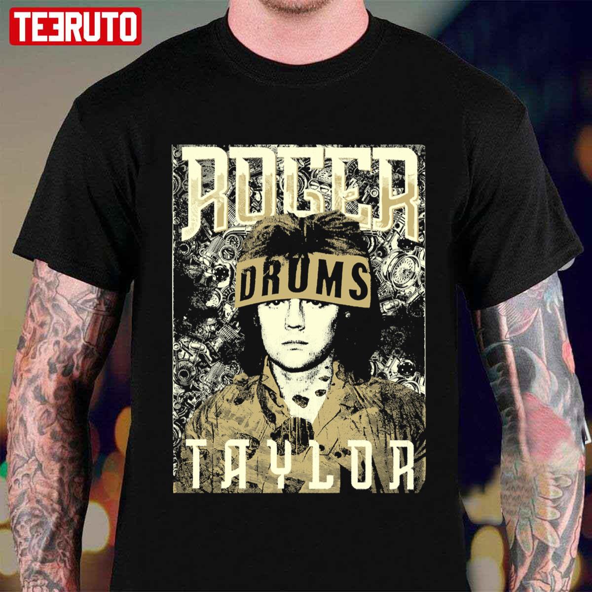 The Drummer Queen Roger Taylor Vintage Unisex Sweatshirt