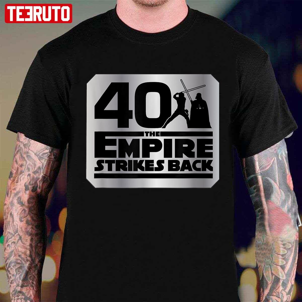 The Empire Strikes Back 40th Anniversary Star Wars Unisex T-shirt