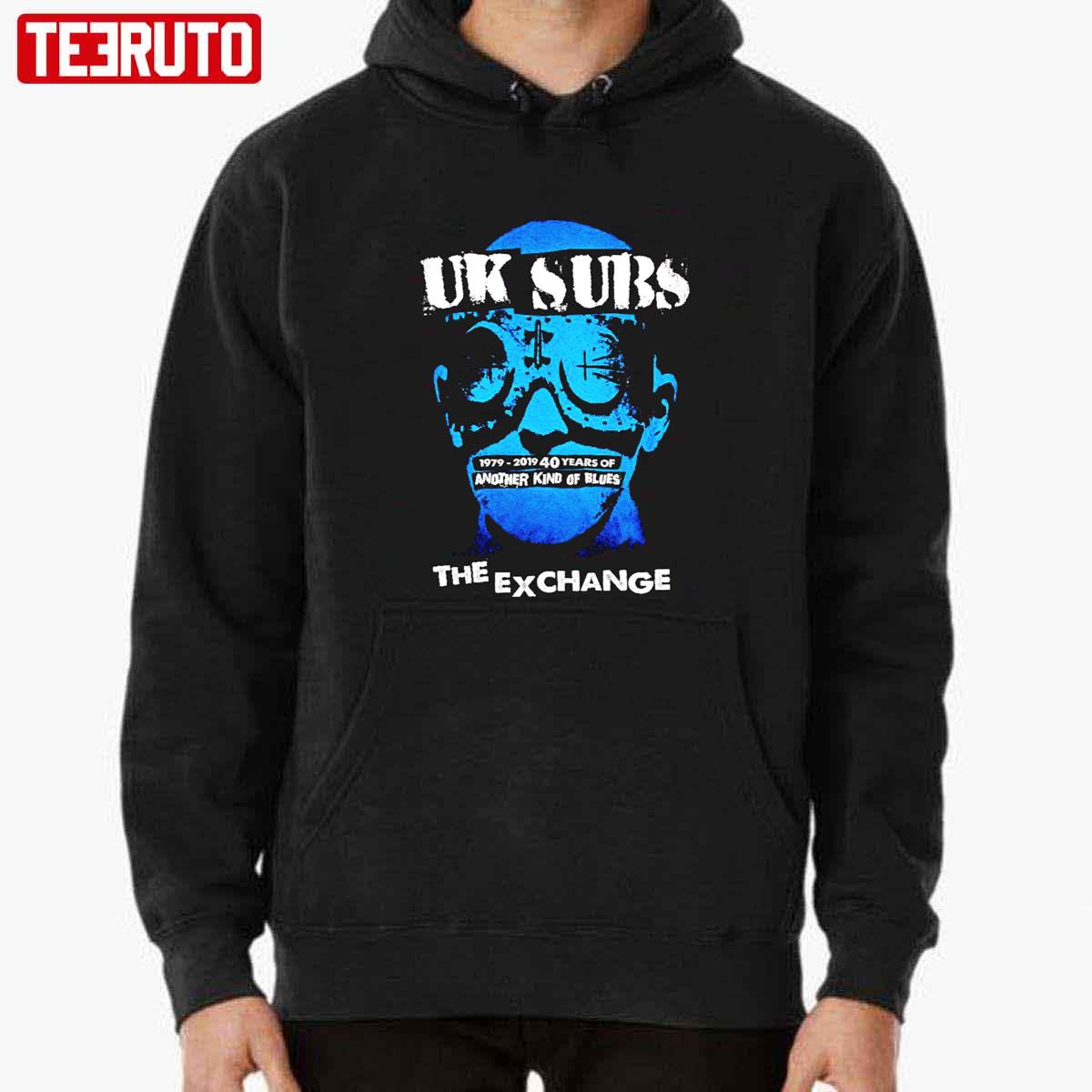 The Exchange Another Kind Of Blues UK Subs Band Unisex Hoodie