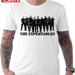 The Expendables CIA Team Retro Graphic Unisex T-shirt