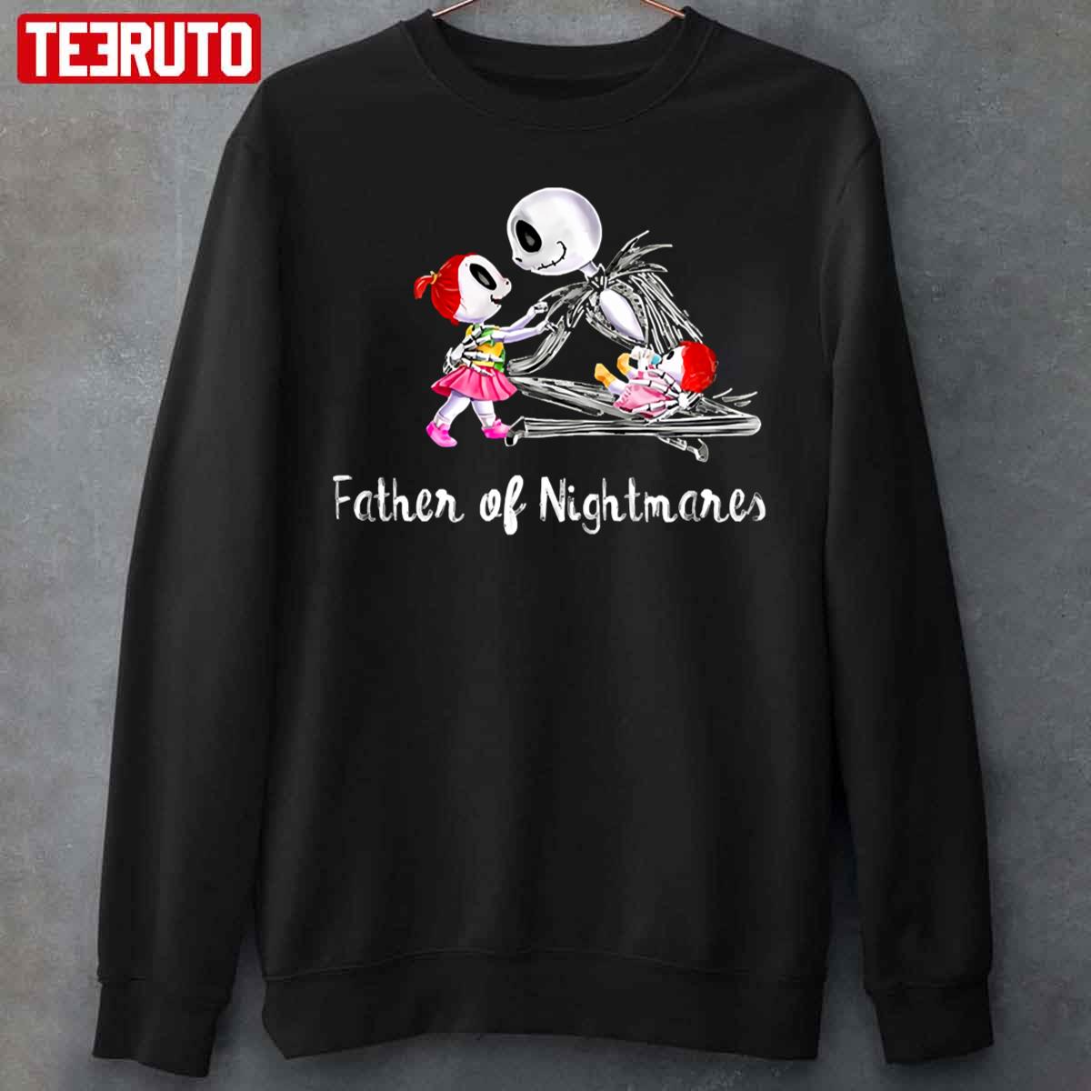 The Family Nightmare Halloween Before Christmas Father Jack Skellington Unisex Sweatshirt
