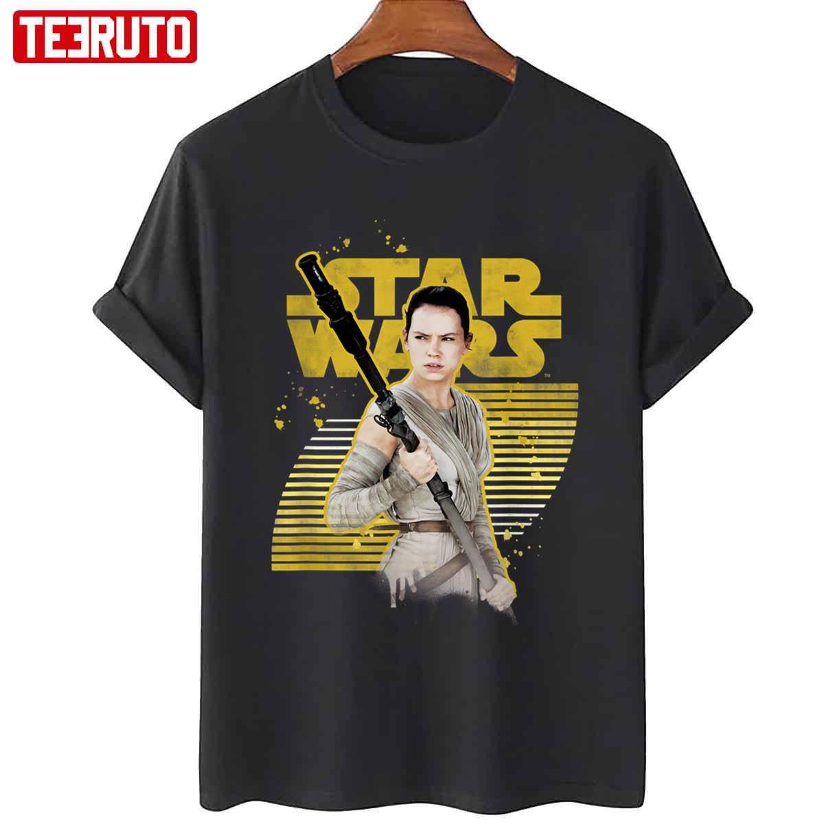 The Force Stands Strong Rey Star Wars Unisex T-Shirt