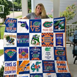 The Gators Florida Gators Combined Quilt Blanket