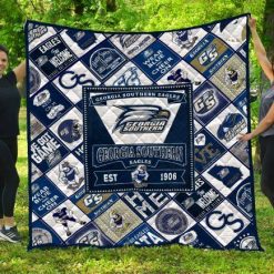 The Georgia Southern Eagles EST 1906 Quilt Blanket