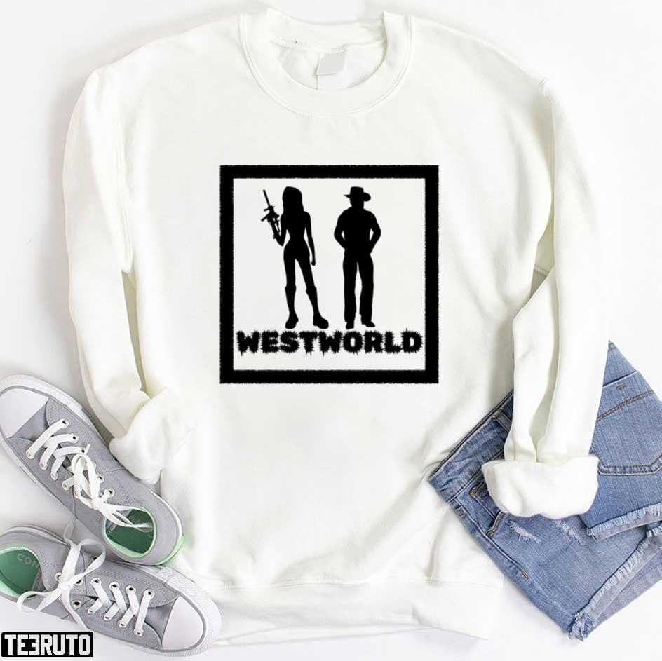 The Girl And The Cowboy Westworld Unisex Sweatshirt