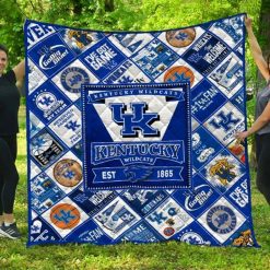 The Kentucky Wildcats Ncaa Quilt Blanket