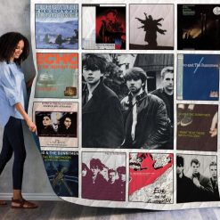 The Killing Moon Echo & The Bunnymen Eps Album Collection Quilt Blanket