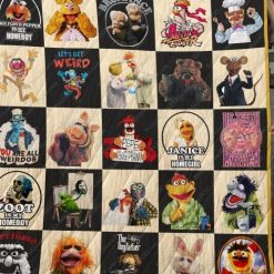 The Muppets Characters Quilt Blanket