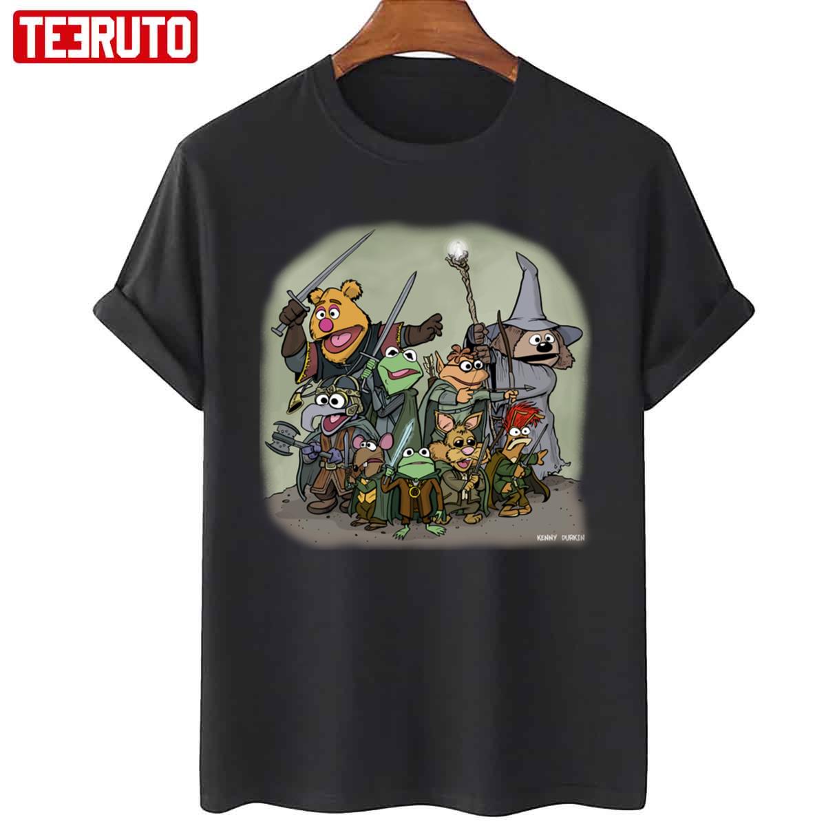 The Muppets X The Lord Of The Rings Fellowship Of The Muppets Unisex T-Shirt