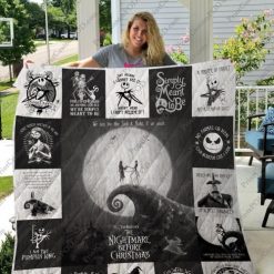 The Nightmare Before Christmas Characters Quilt