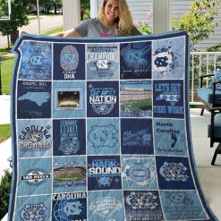 The North Carolina Tar Heels Ncaa Quilt Blanket