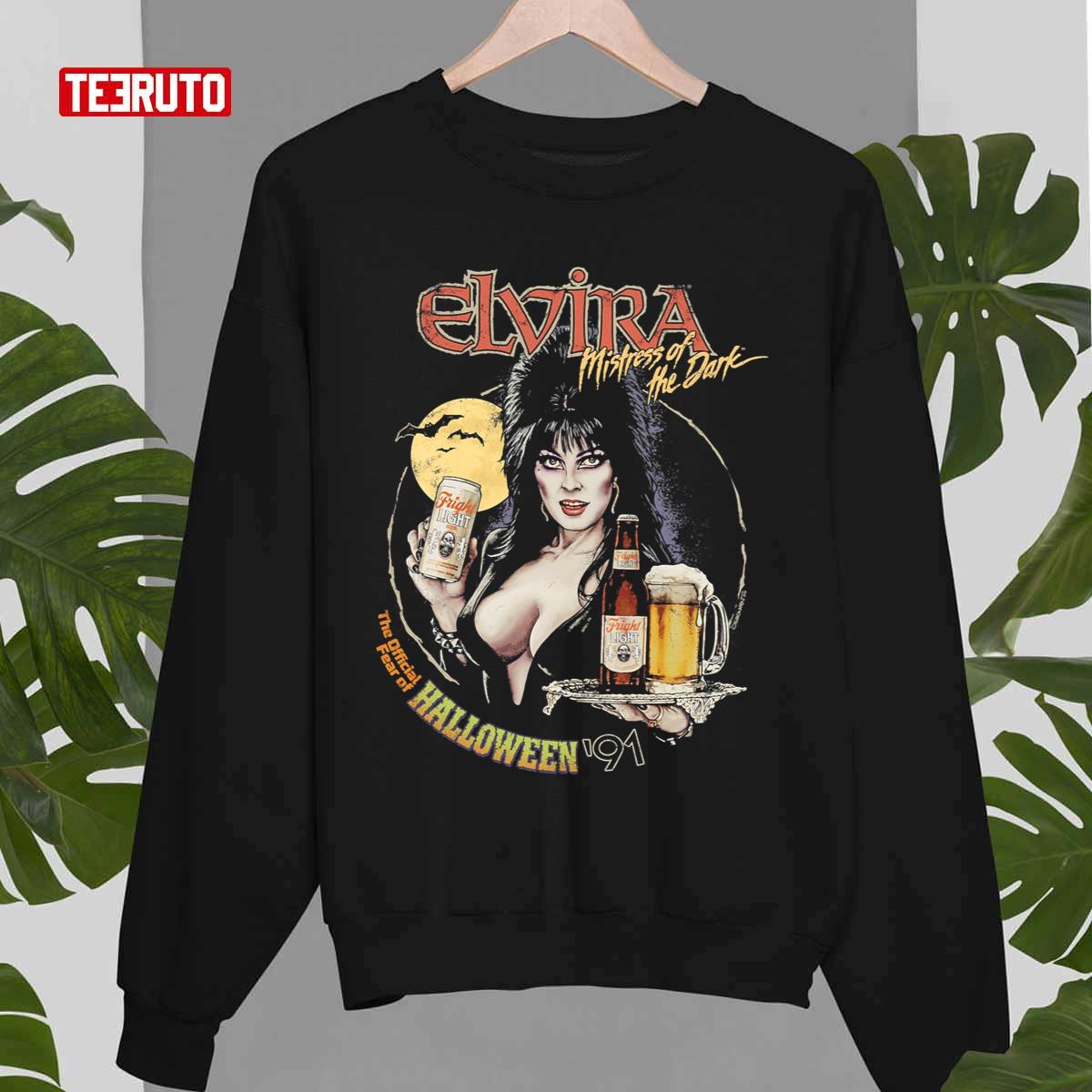 The Official Fear Of Halloween ’91 Elvira Unisex Sweatshirt