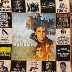 The Outsiders Quote Quilt Blanket