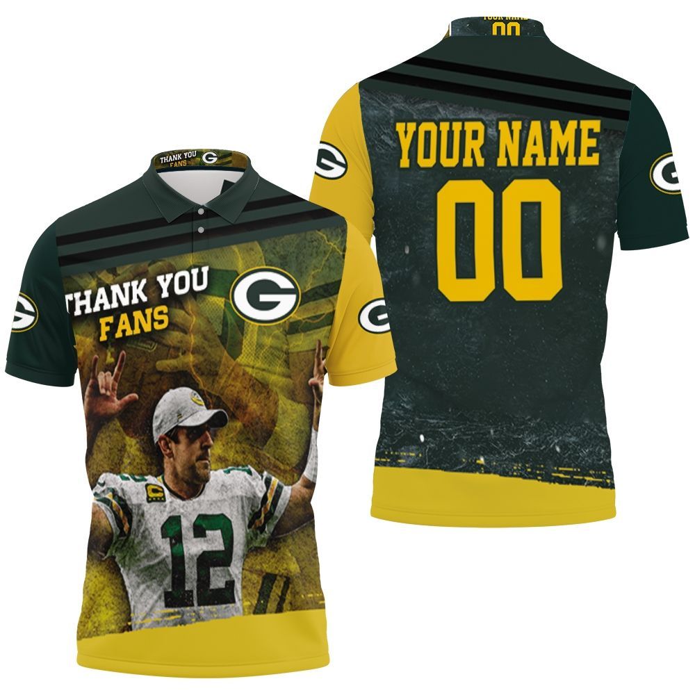 The Pack Is Bad Green Bay Packers Nfc Noth Champions Thank You Fans Personalized Polo Shirt All Over Print Shirt 3d T-shirt