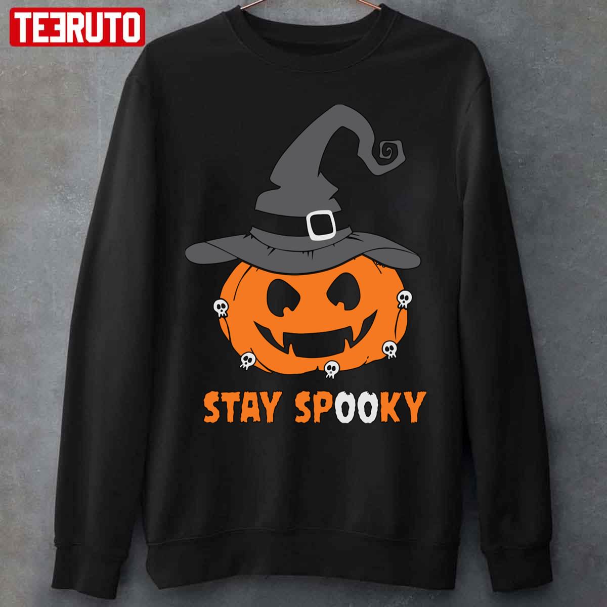 The Pumpkin Witch Stay Spooky Halloween Unisex Sweatshirt