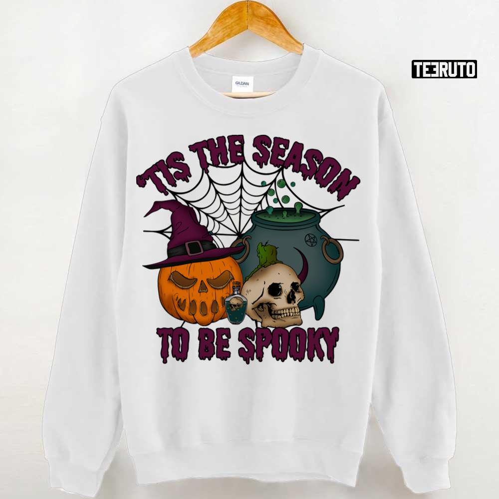 The Season To Be Spooky Halloween Artwork Unisex Sweatshirt
