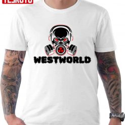 The Skull Wearing Mask Westworld Graphic Unisex T-shirt