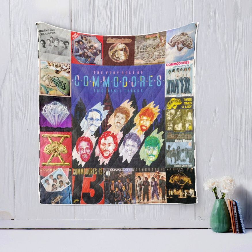 The Very Best Of Commodores Quilt Blanket