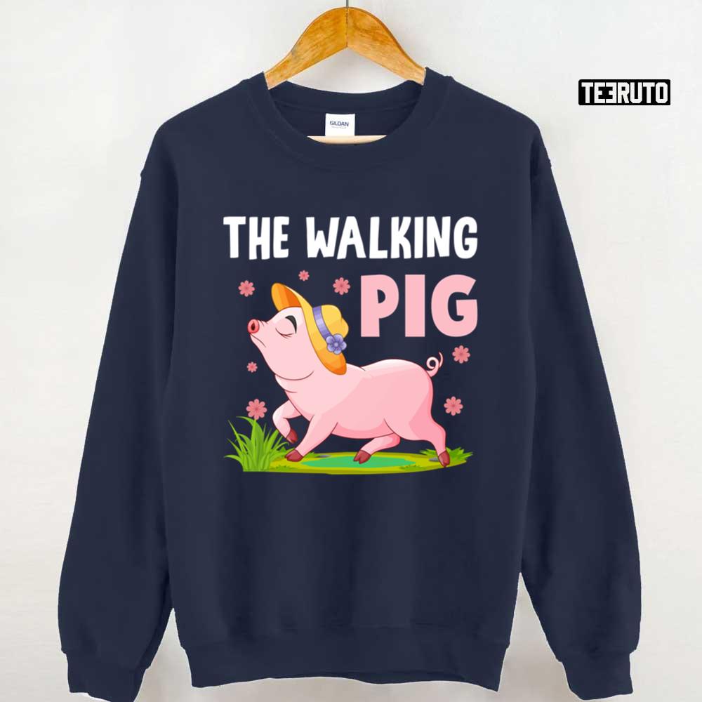 The Walking Pig Head Unisex T-Shirt