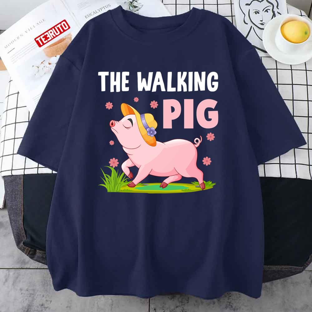 The Walking Pig Head Unisex T-Shirt