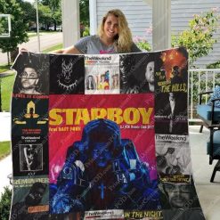 The Weeknd Albums Starboy The Hills Quilt Blanket