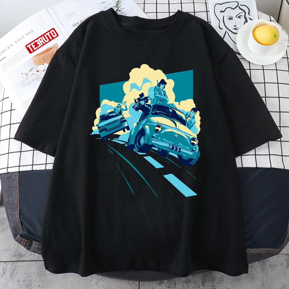 Thief Lupins The 3rd Blue Art Unisex T-Shirt