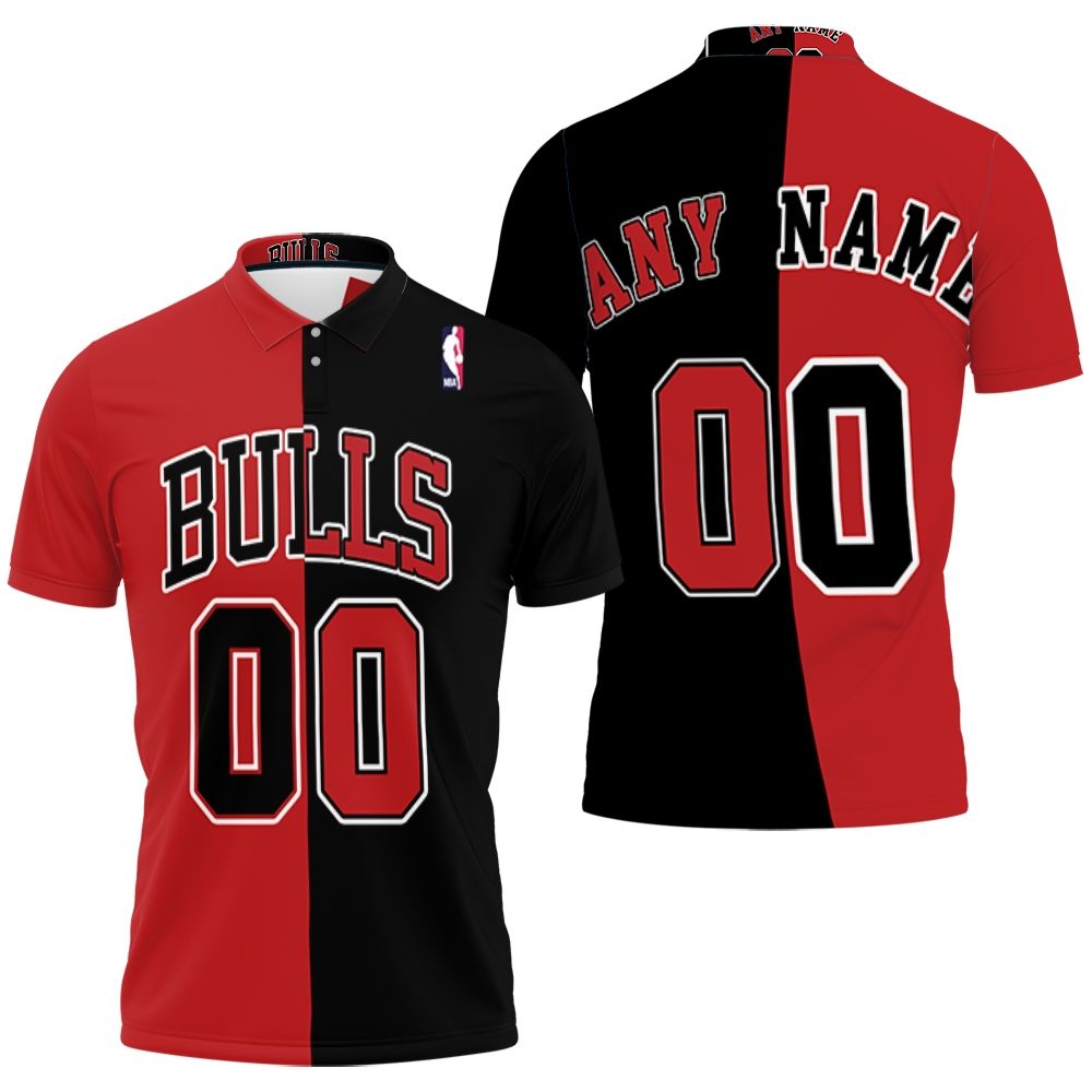 Throwback Chicago Bulls Nba Basketball Team Red Black Jersey Style
