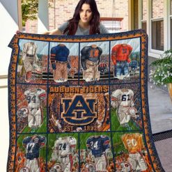 Tigers Collected Auburn Ncaa Quilt Blanket