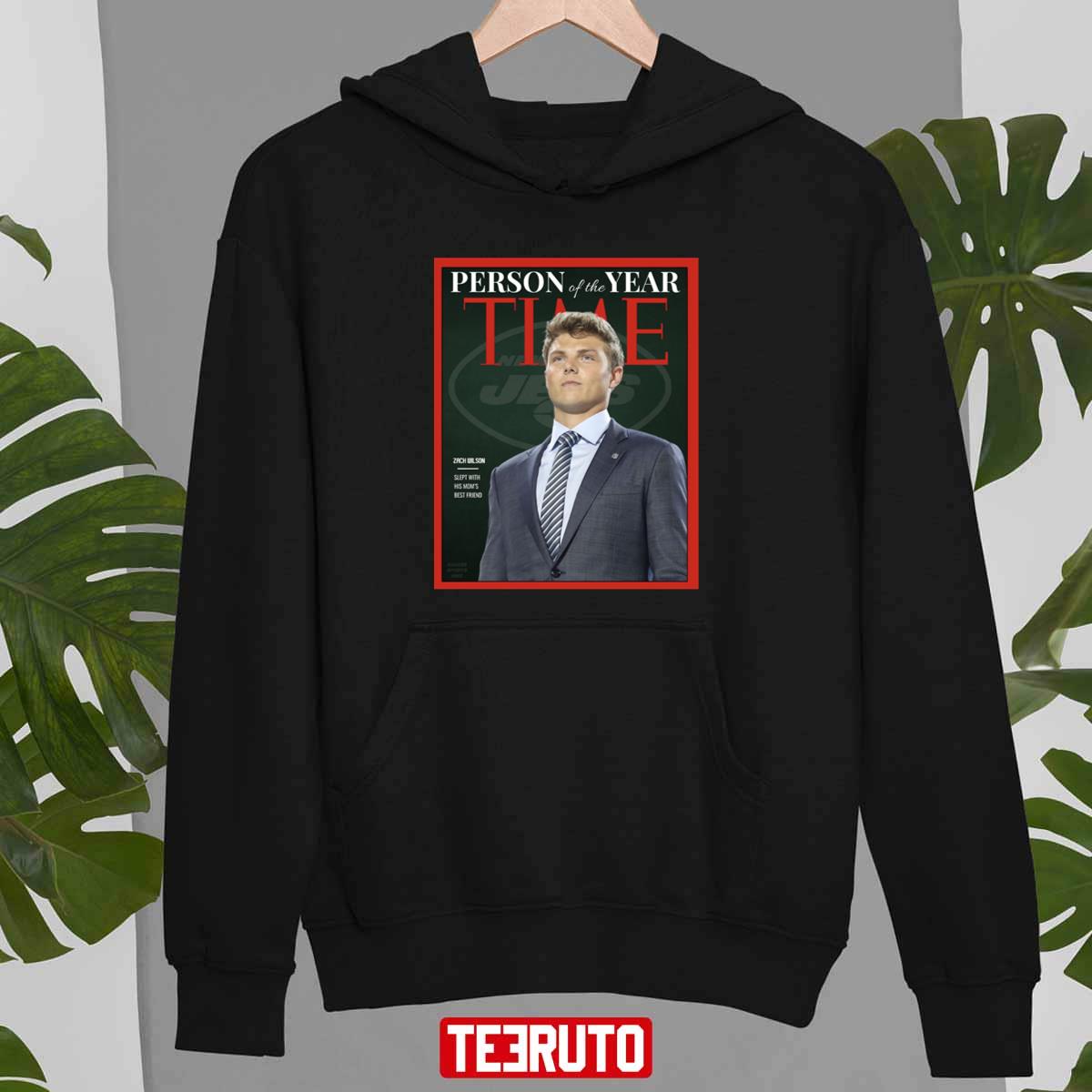 Person Of The Year Time Zach Wilson Hoodie - Wiotee