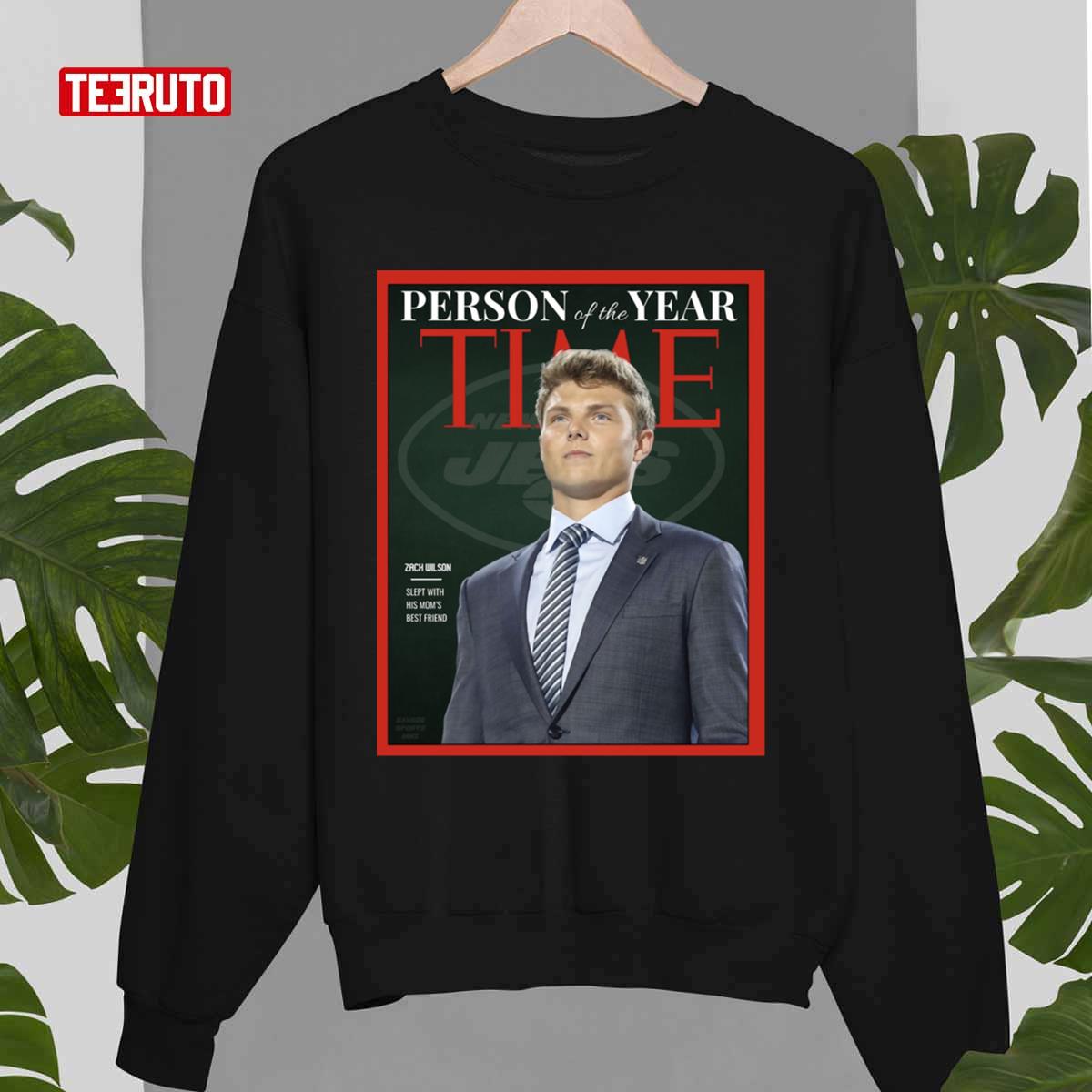 Person Of The Year Time Zach Wilson Hoodie - Wiotee