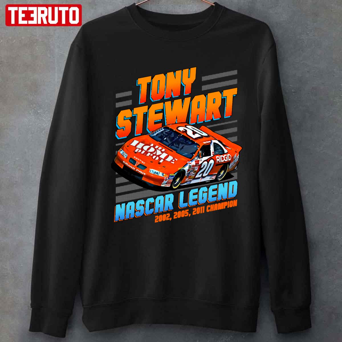 Tony Stewart Nascar Champion 2002 2005 2011 Unisex T-Shirt