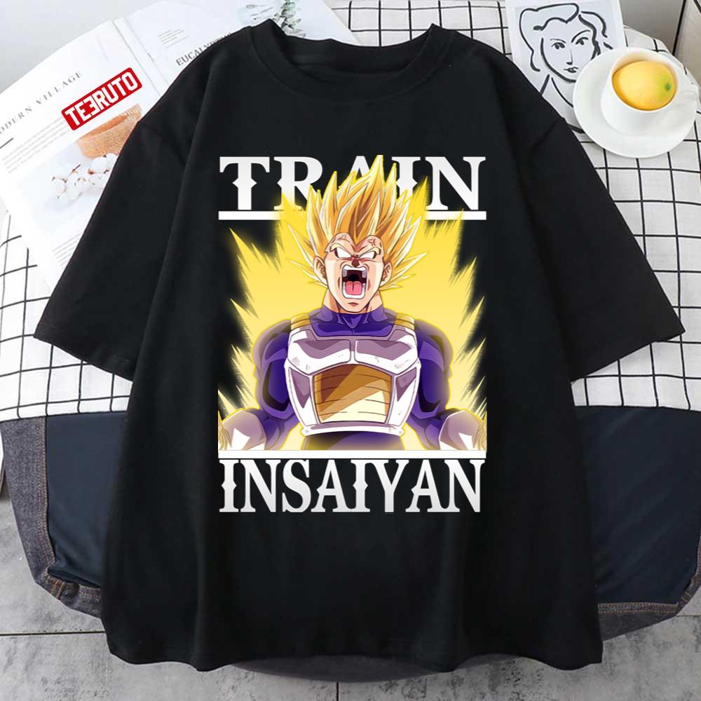 Train Insaiyan Angry Vegeta Super Saiyan My Bulma Dragon Ball Unisex T-shirt
